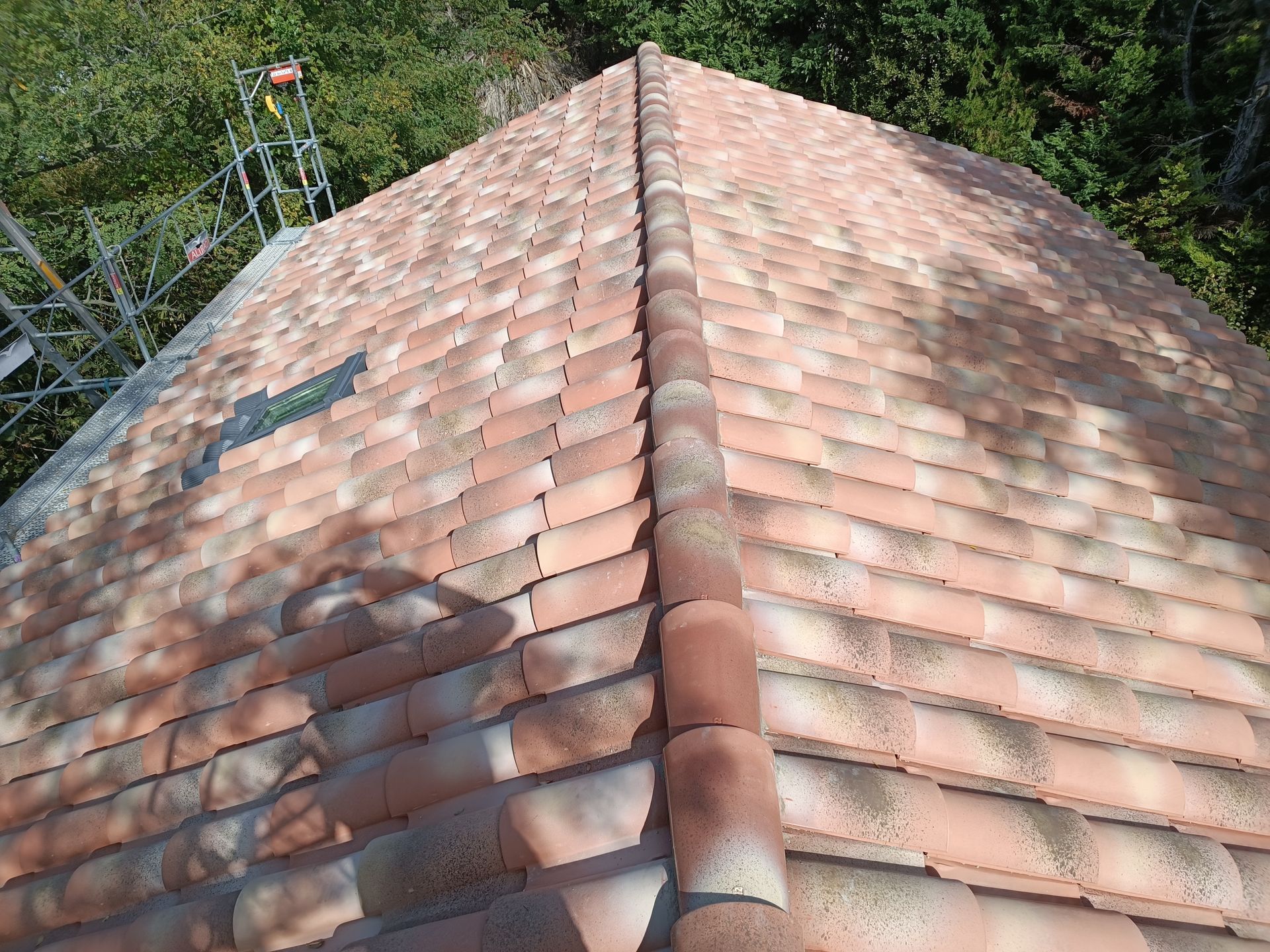 Toiture après rénovation