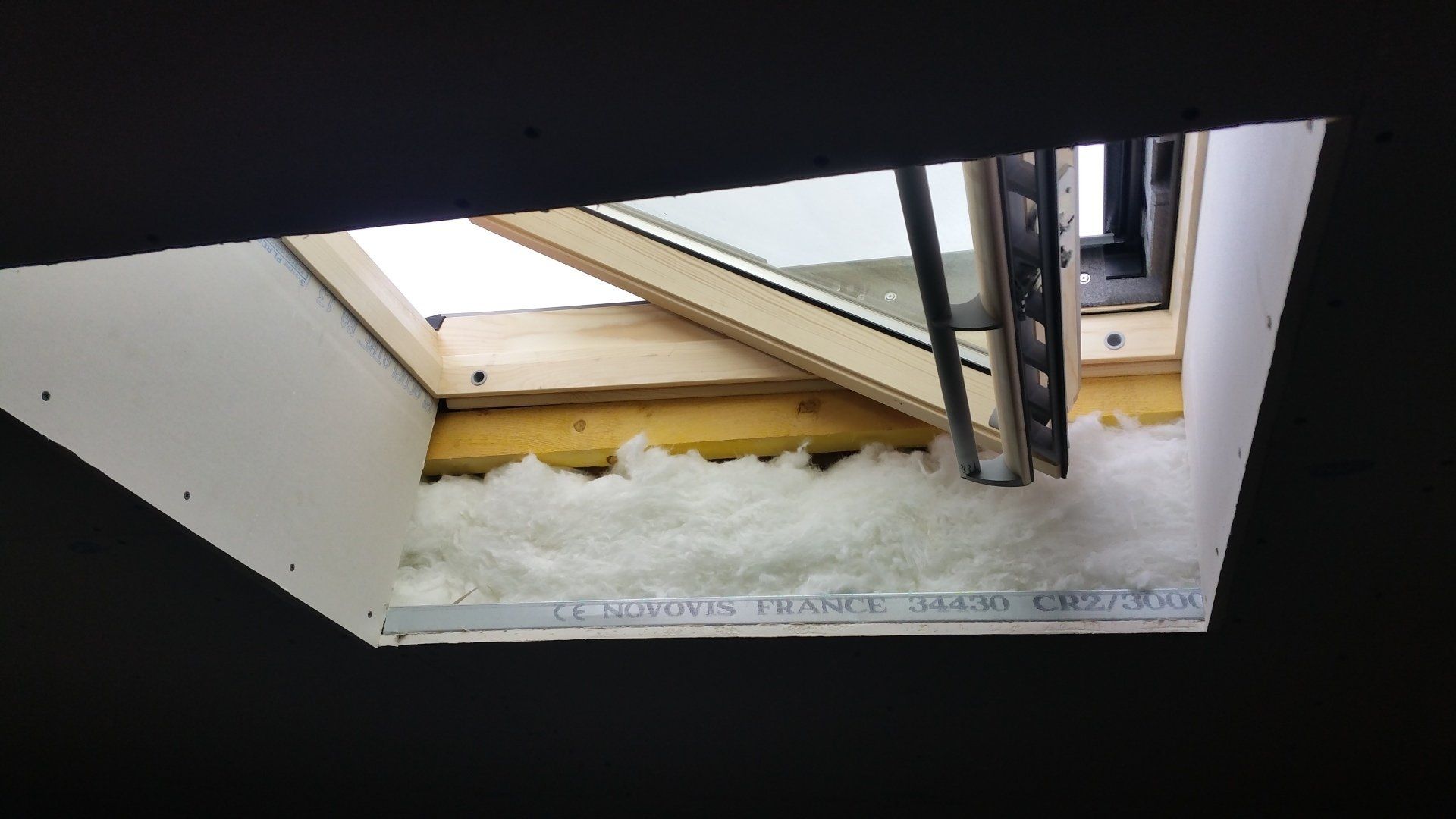 Isolation d'une fenêtre de toit