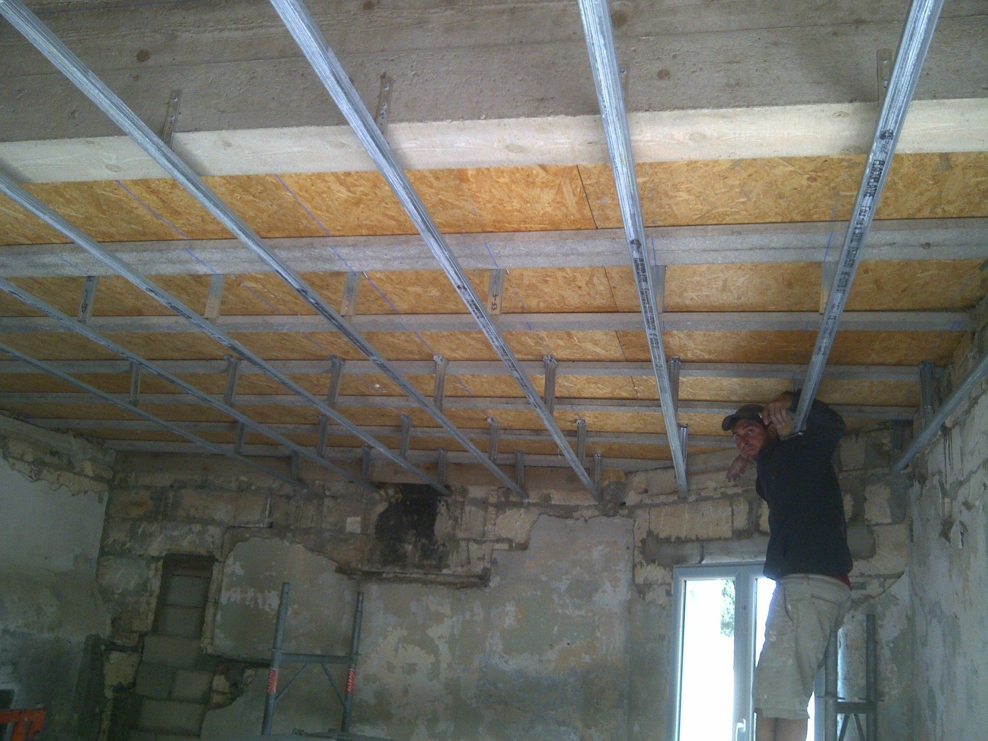 Isolation d'un plafond