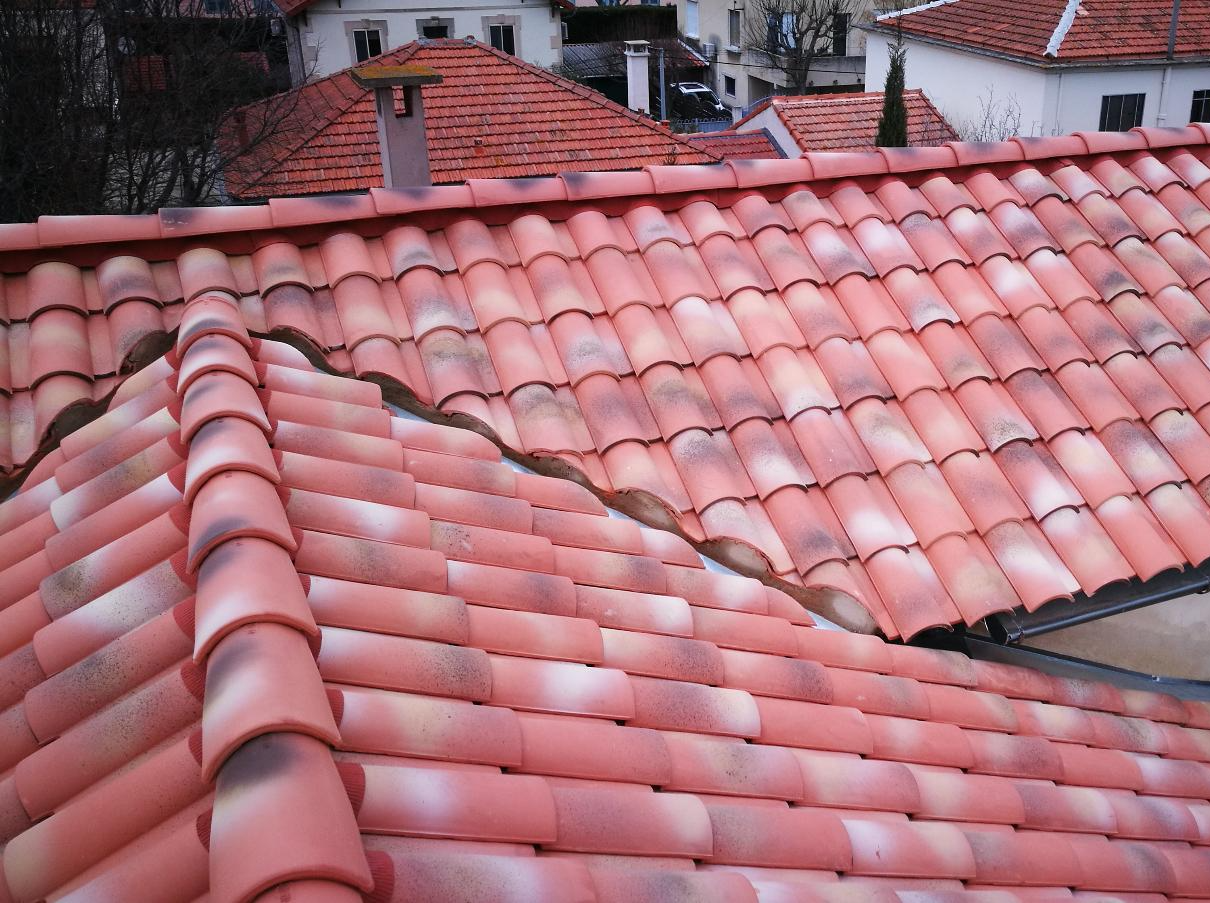 Toit fini avec nouvelle zinguerie