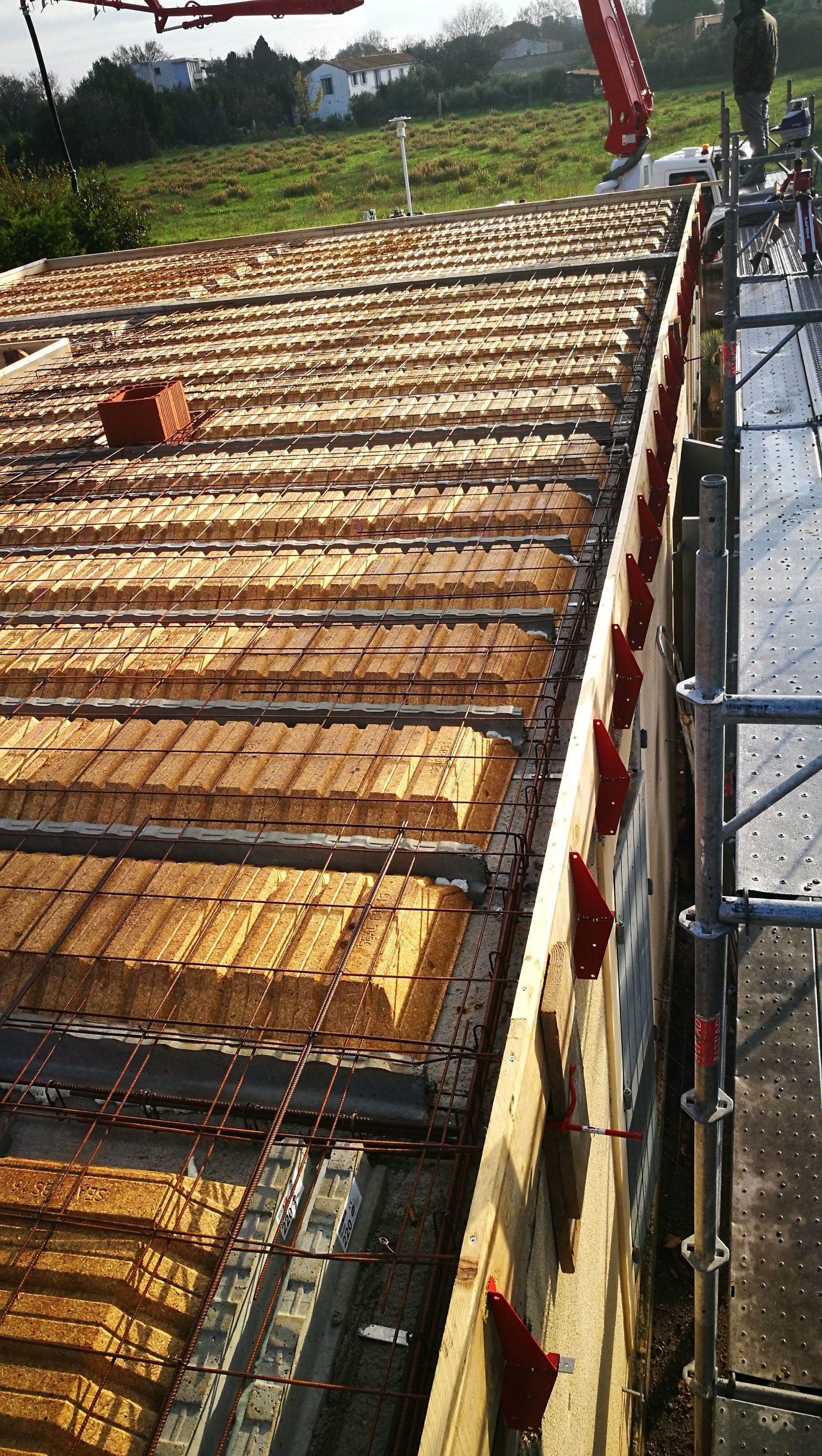 Préparation d'un plancher chauffant