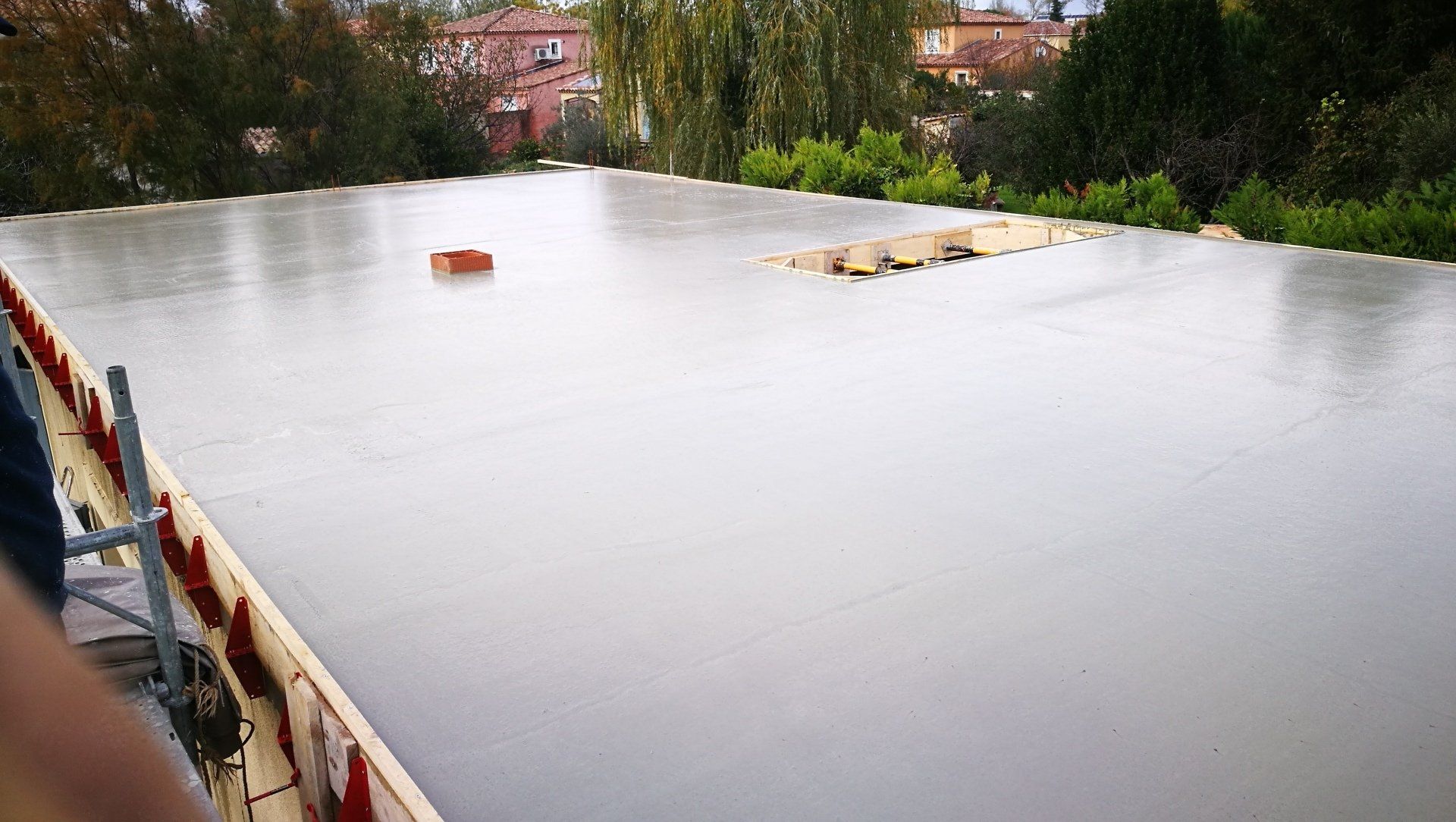 Préapration d'un plancher chauffant