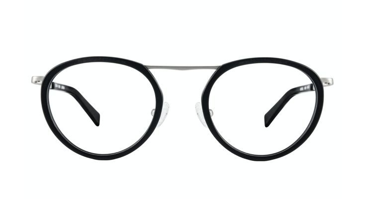 Lunette ronde noir