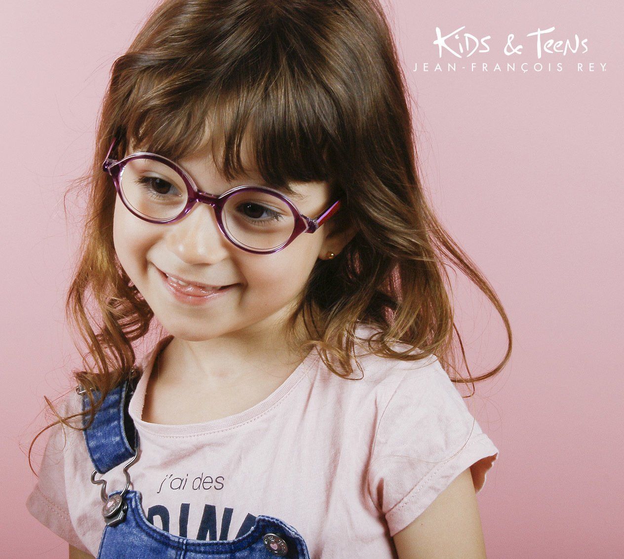 Lunette enfant rose