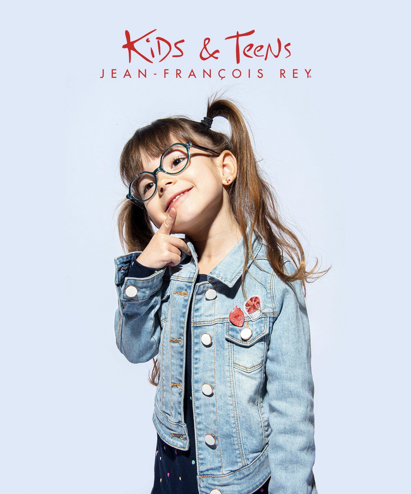 Lunette enfant bleue