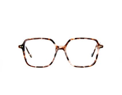 Lunette avec verre rectangulaire