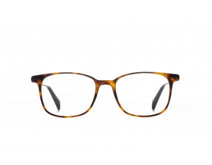 Lunette rectangulaire marron