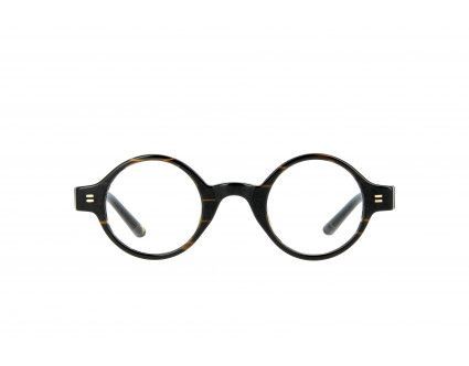 Lunette noir ronde