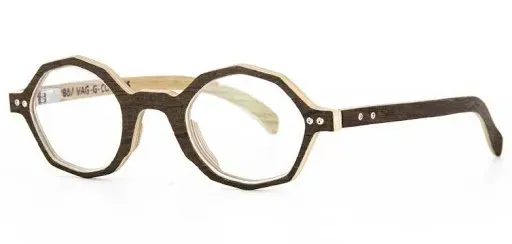 Lunette avec dégradé de couleur