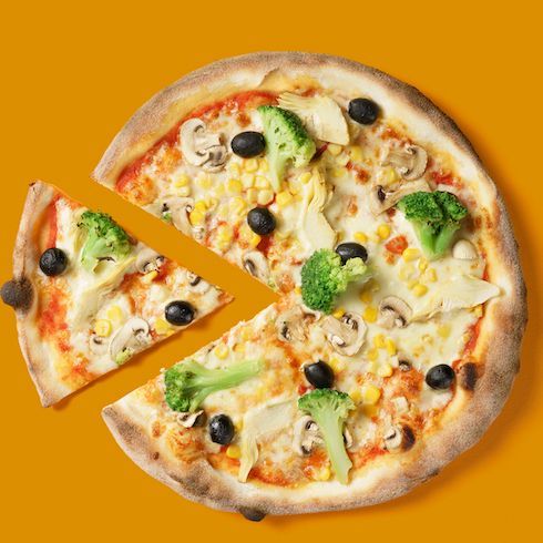 Pizzeria in Luzern, die Pizza Vegania.