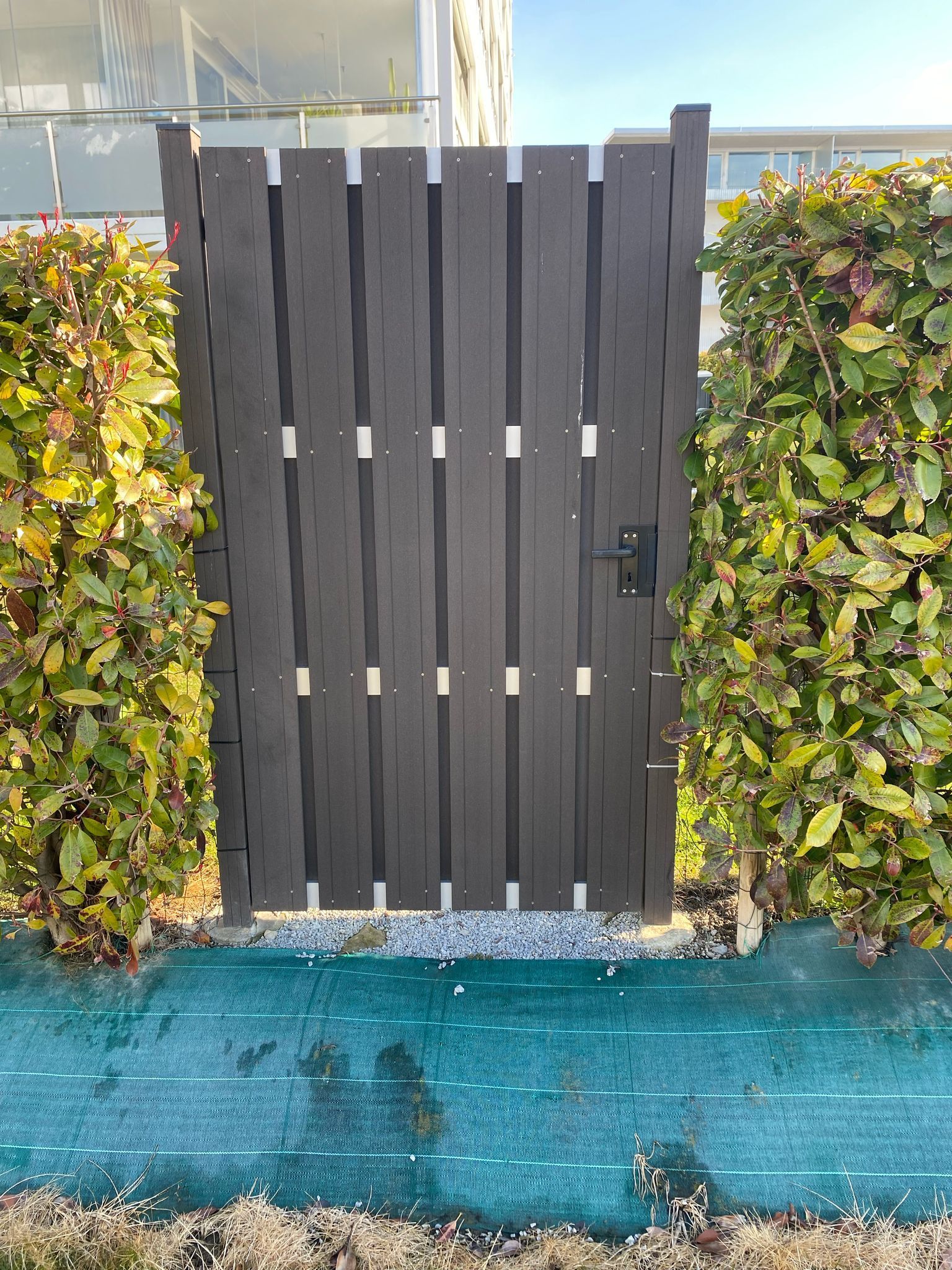 pose de portail Valais