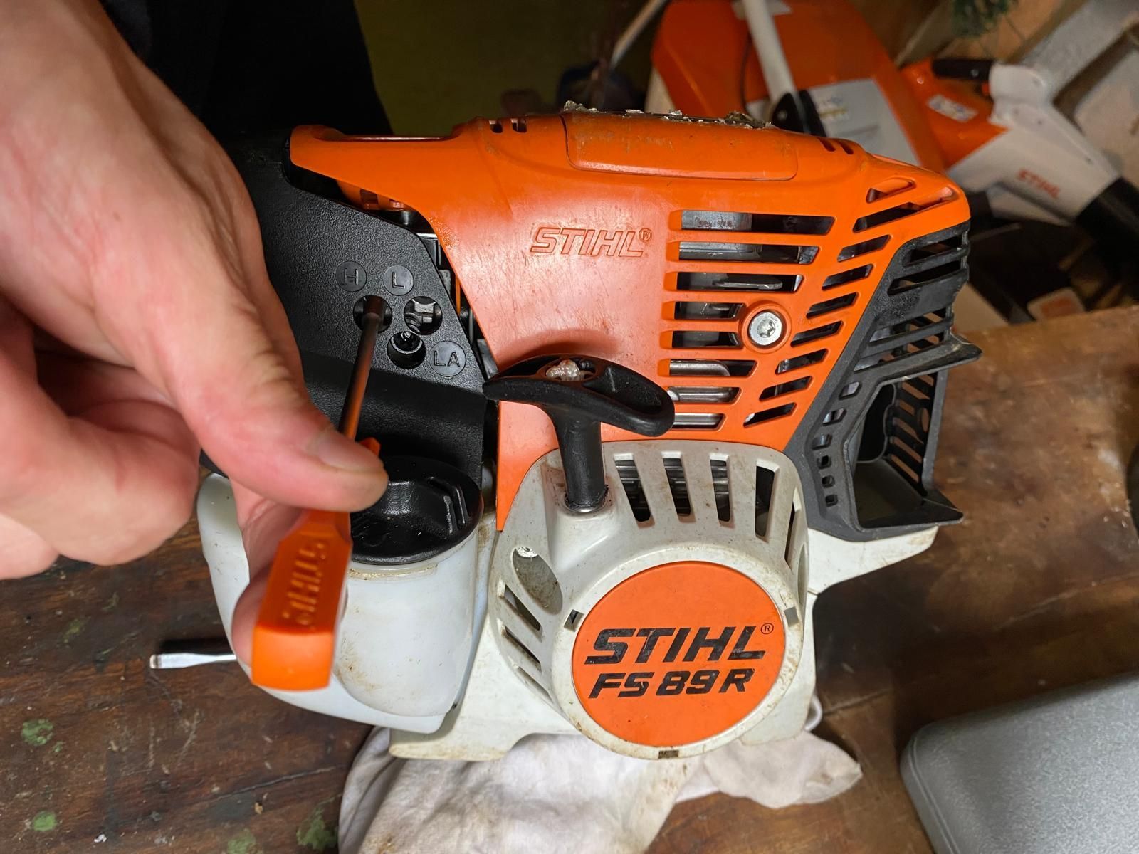 réglage carburateur Stihl