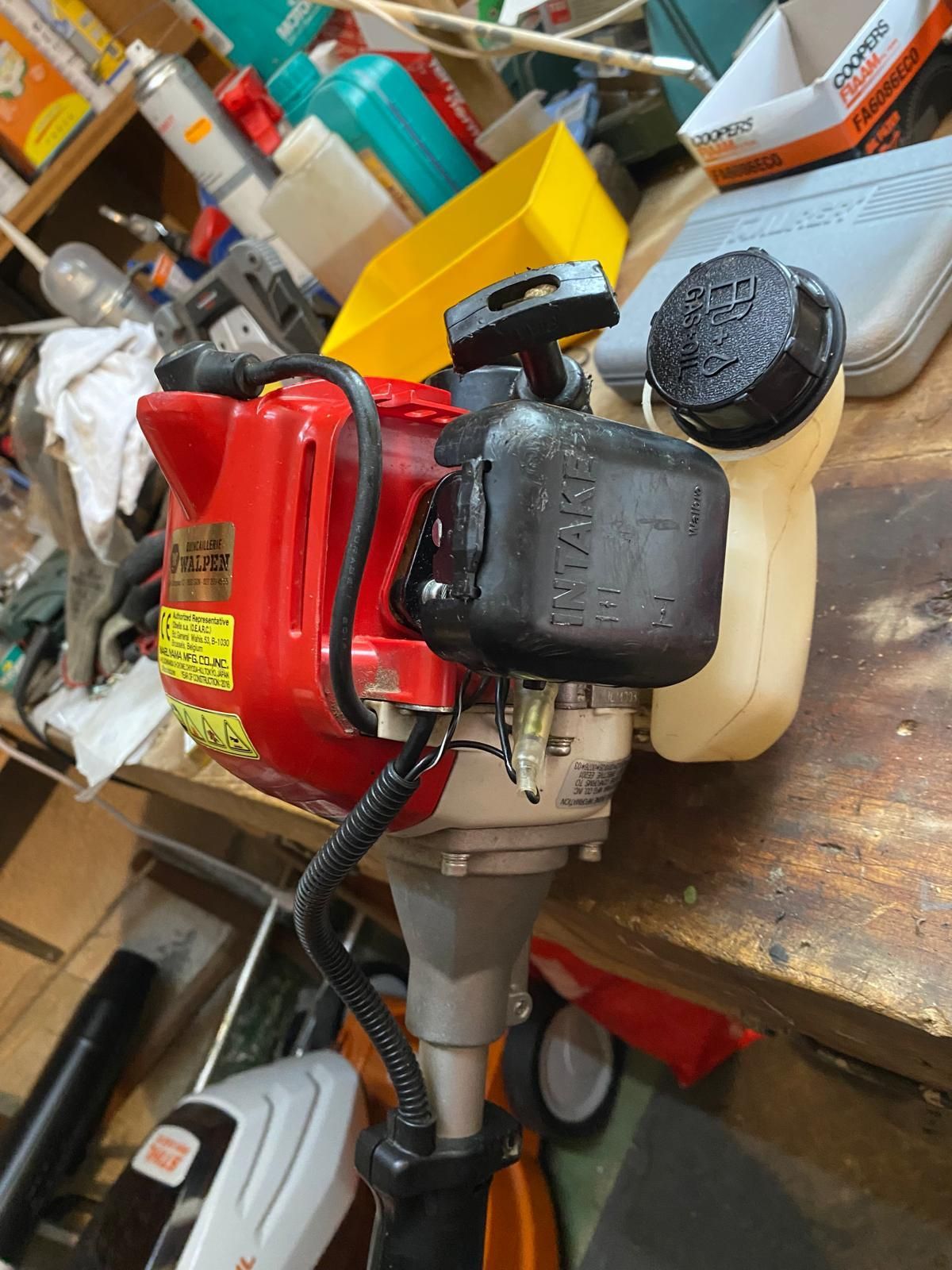 Nettoyage débroussailleuse Maruyama