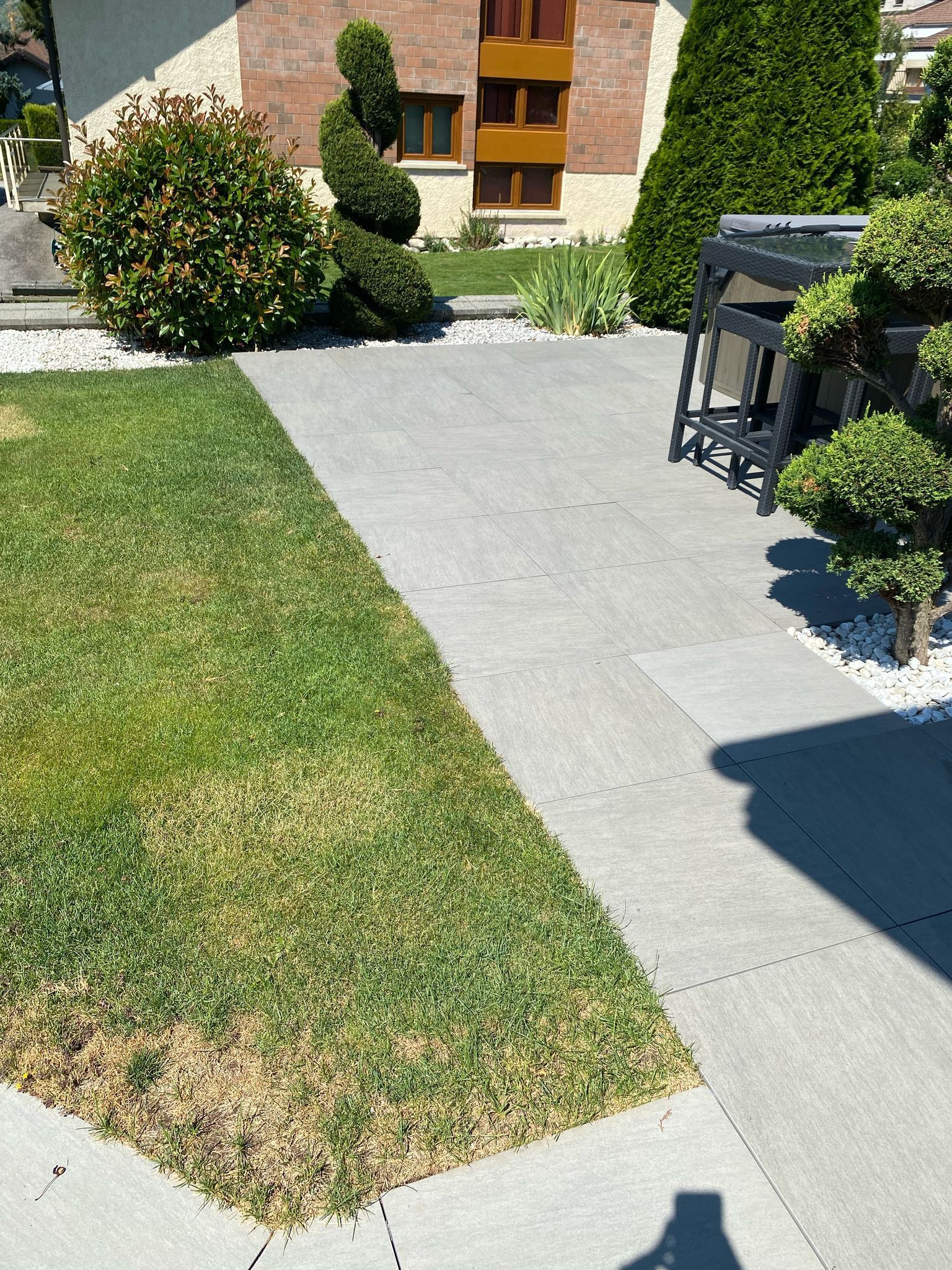 rehaussement de dalles