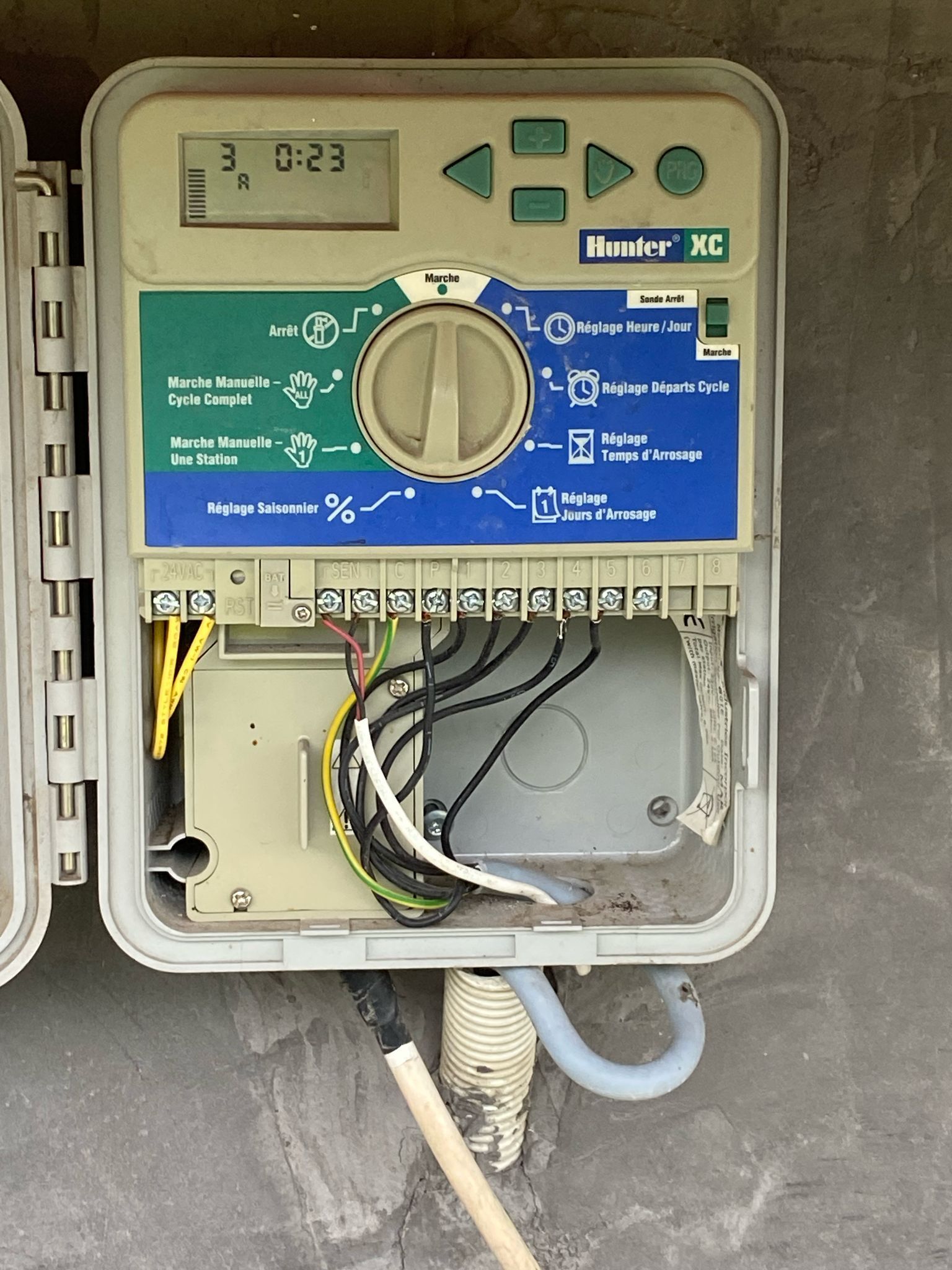 programmateur d'arrosage Hunter