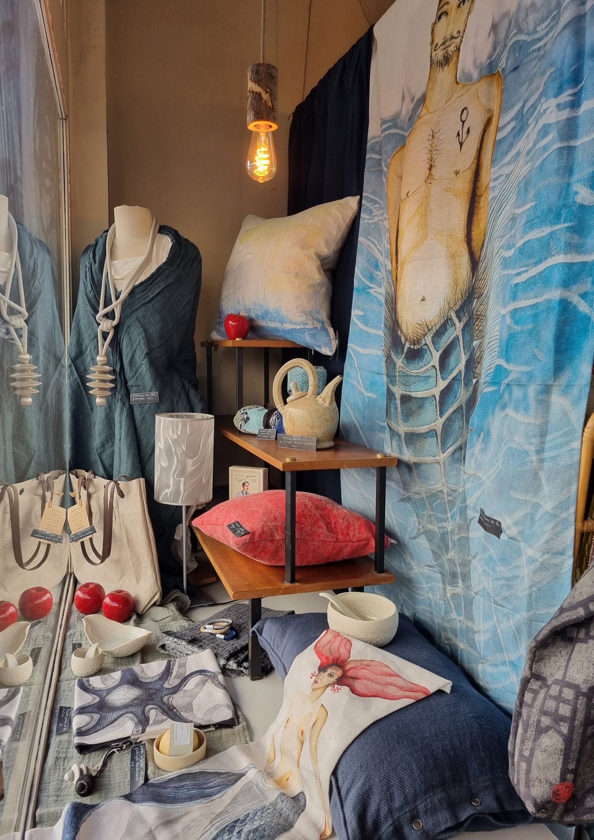 Exposition de tissus