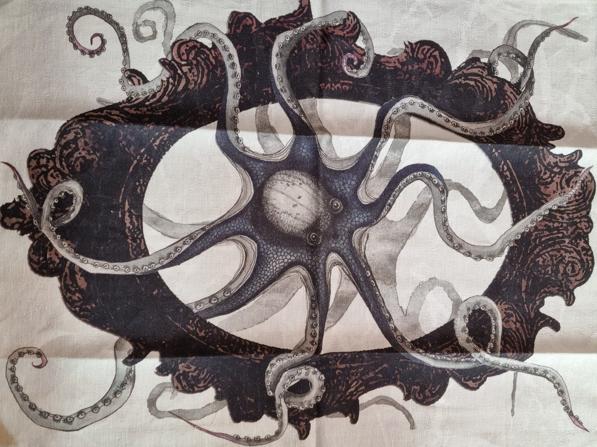 Coussin pieuvre