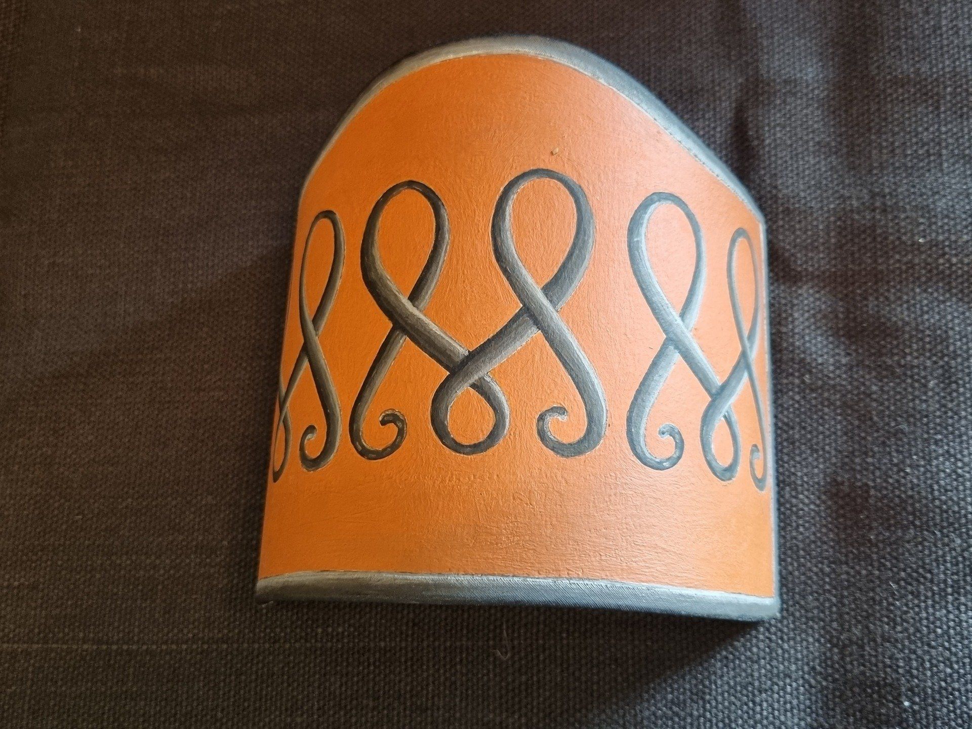 Abat-jour orange