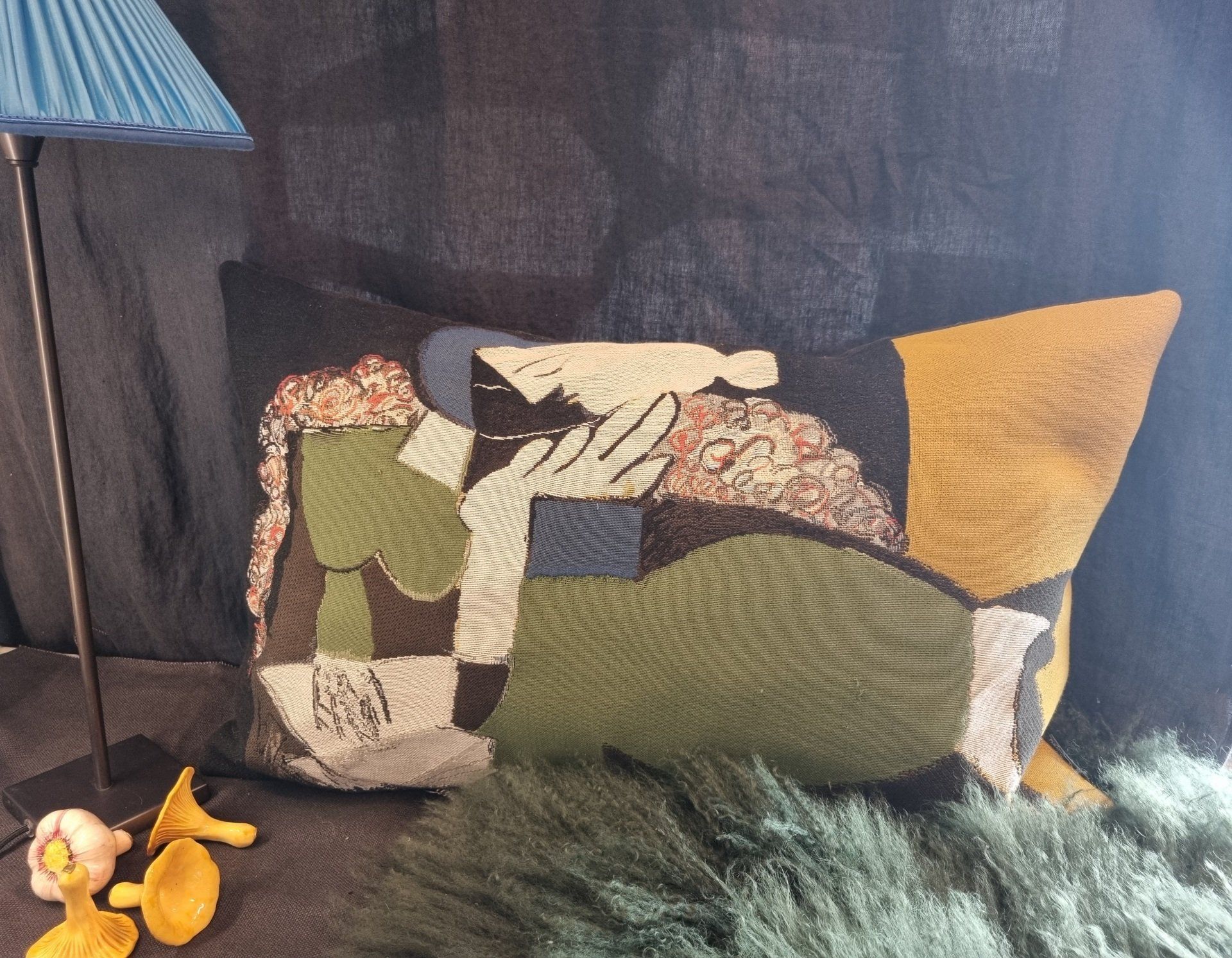 Coussin motif variés