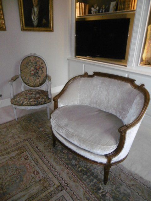 Tissus sur fauteuil