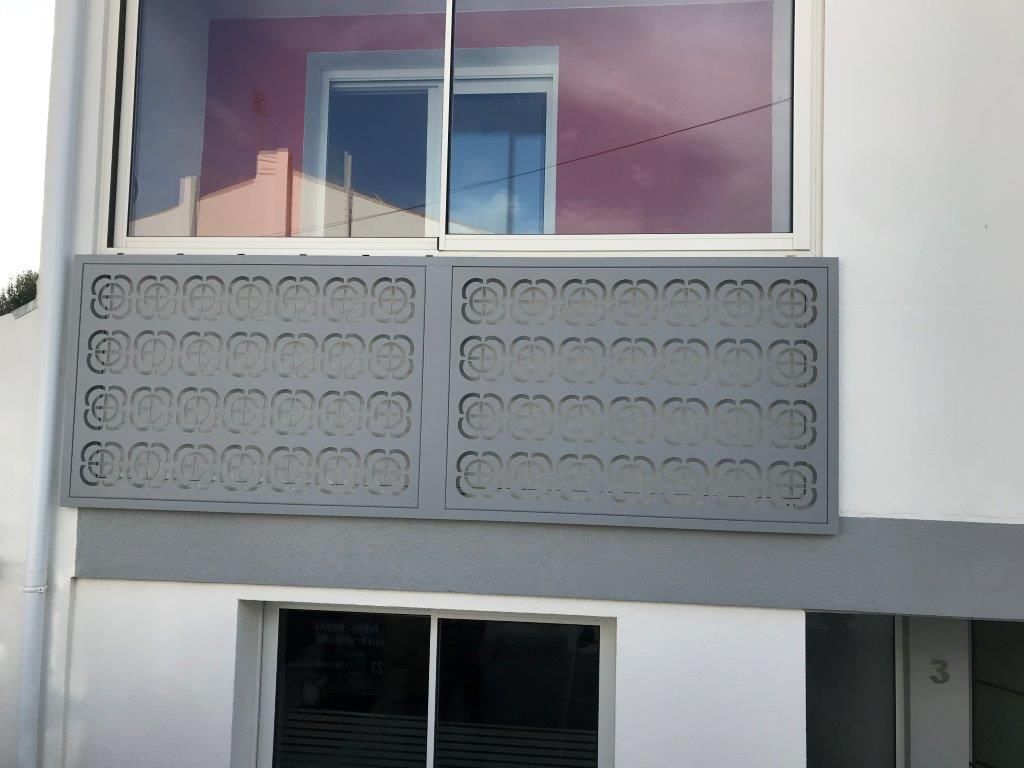 Garde-corps pour balcon extérieur 