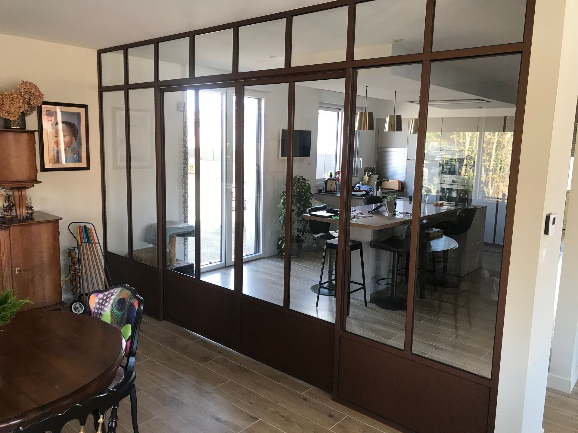 Séparation en verre