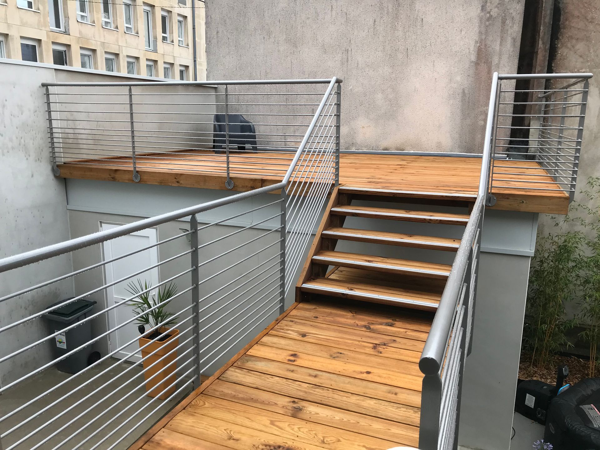 Garde-corps terrasse exterieure RB Projet Métal