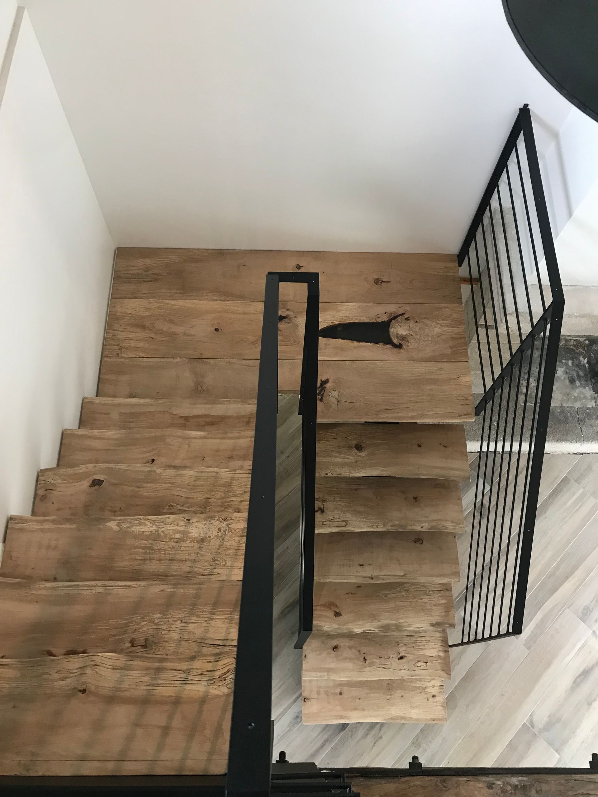 Escalier métal et bois RB Projet Métal