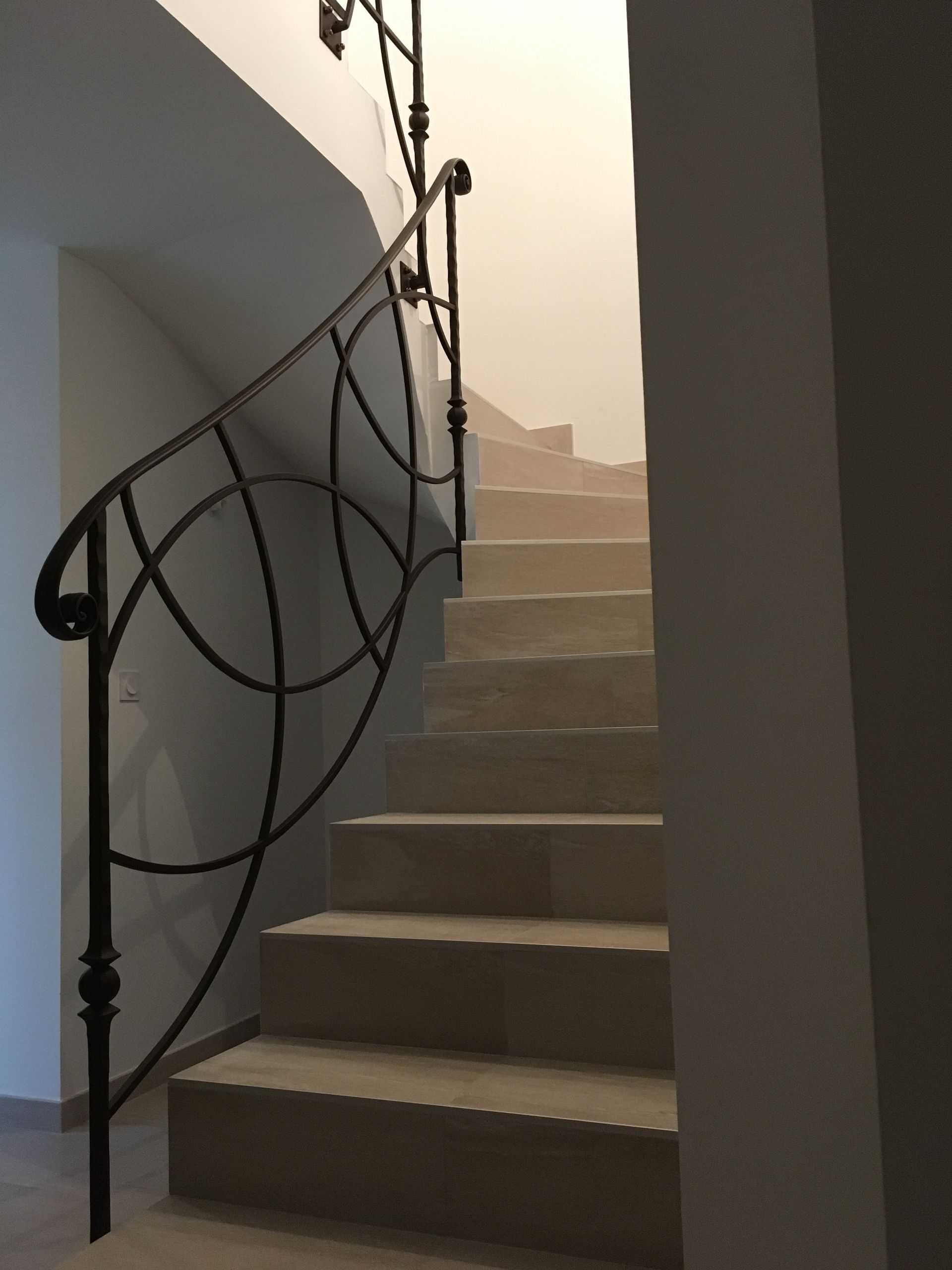 Rampe d'escalier RB Projet Métal