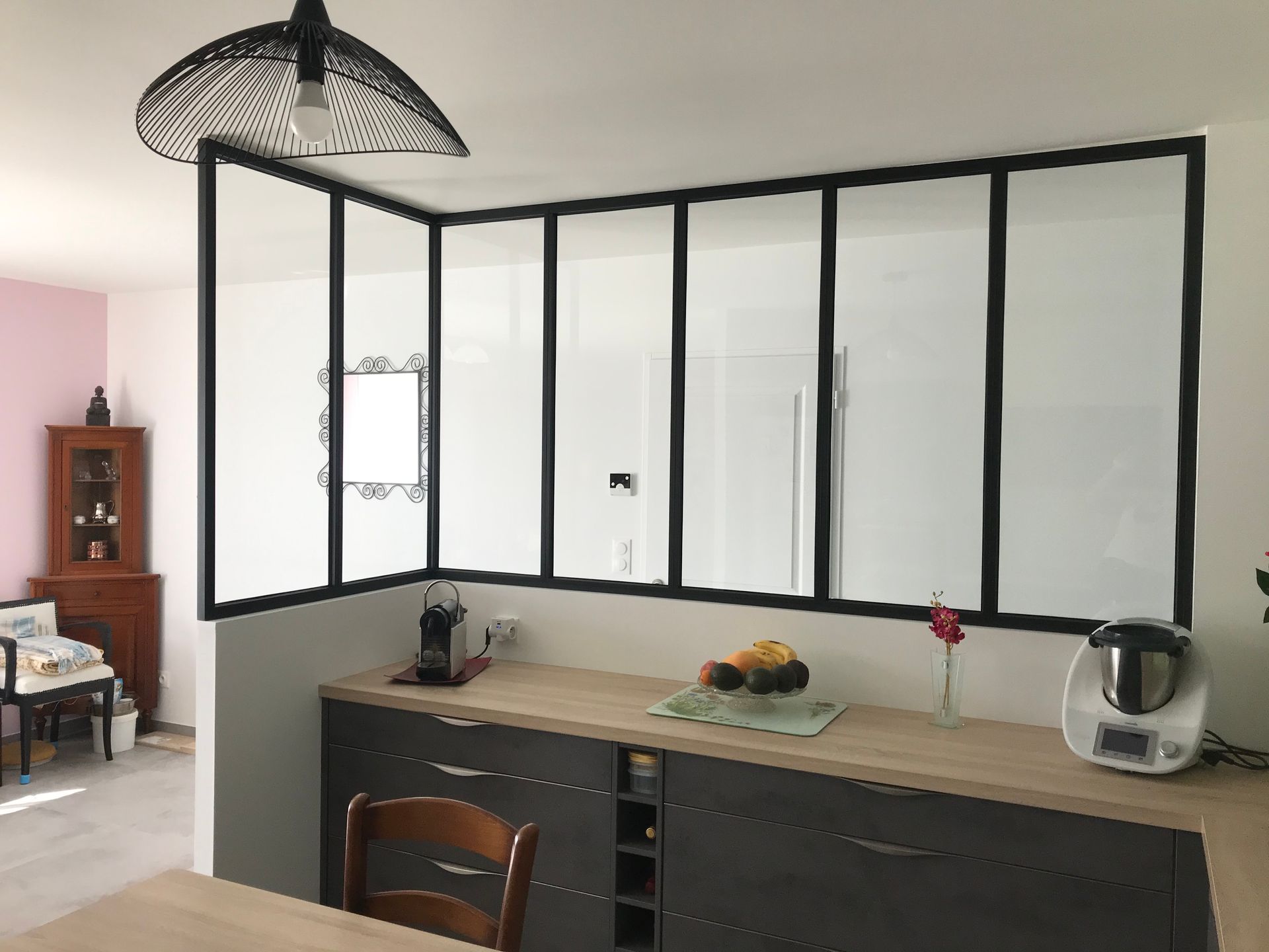 Verrière d'angle RB Projet Métal