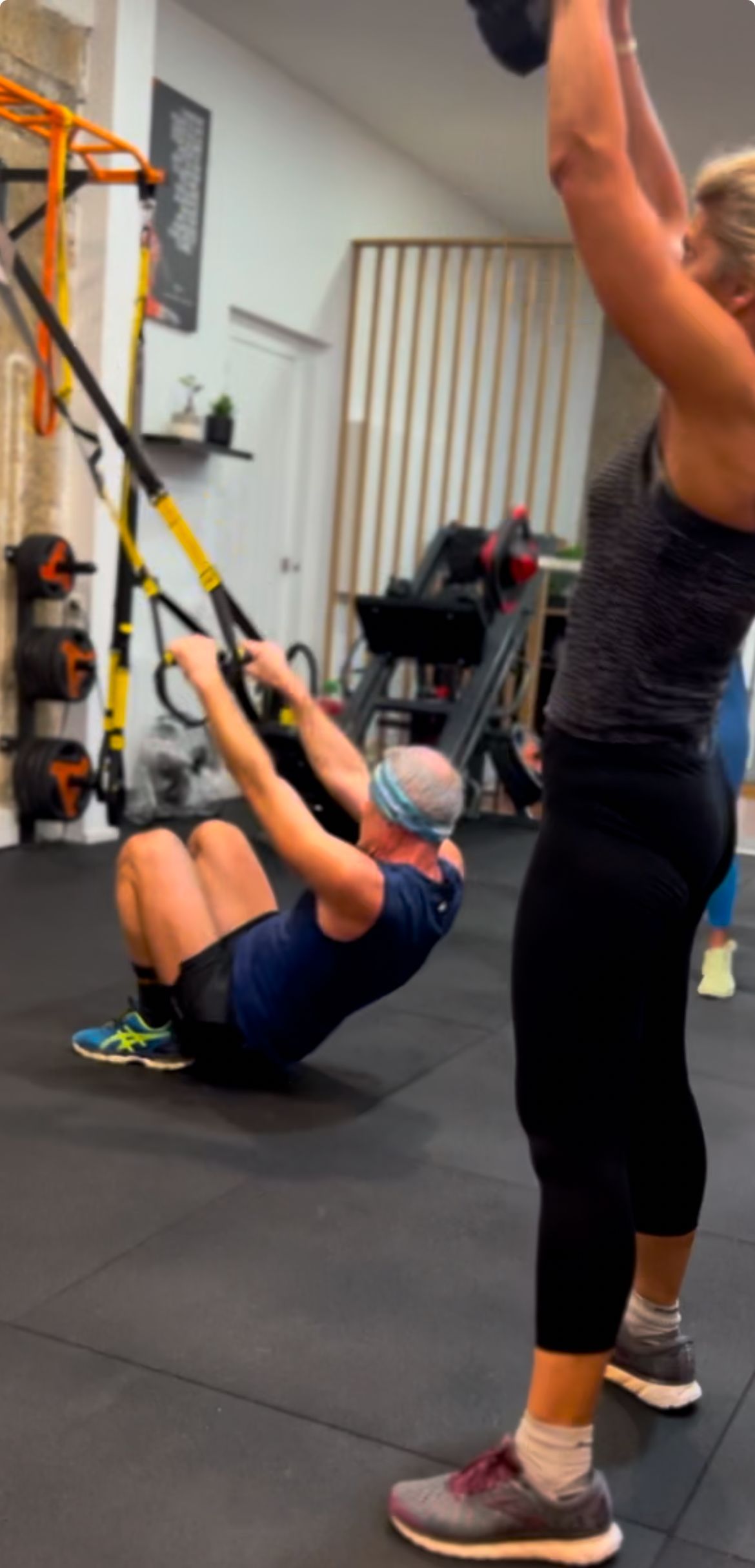 Entraînement de sport à plusieurs