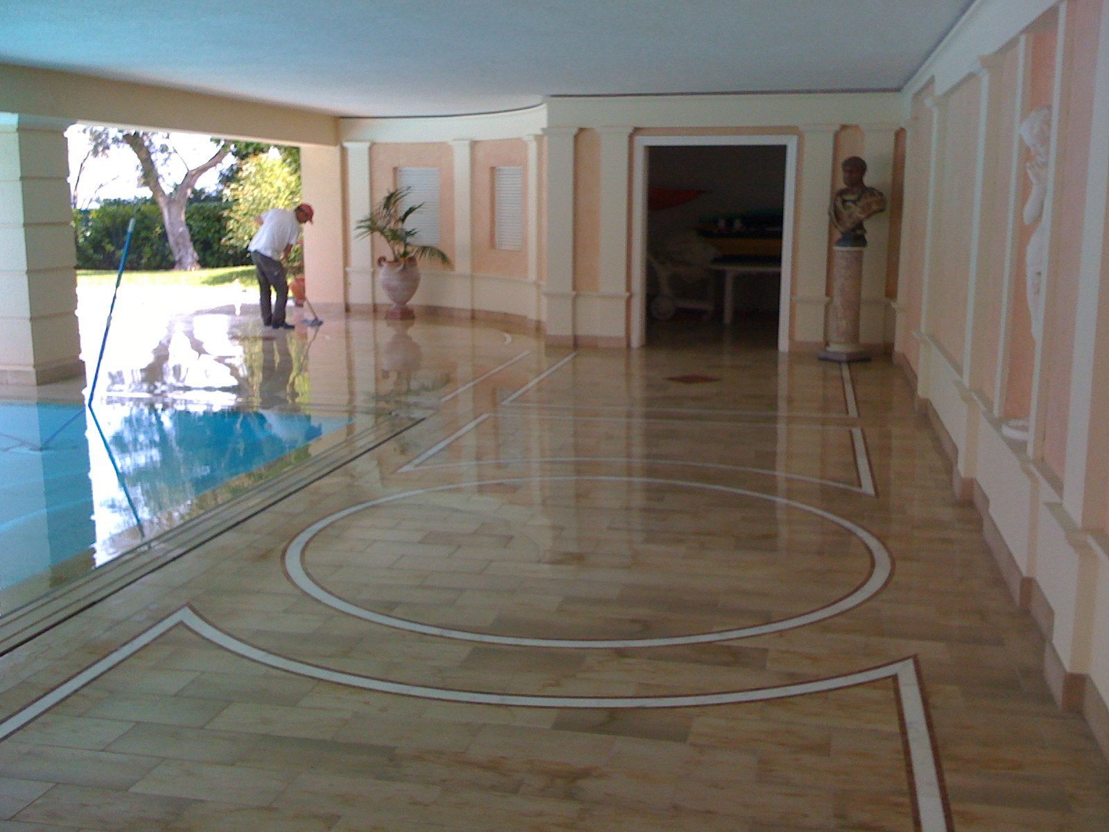 Rénovation marbre au sol