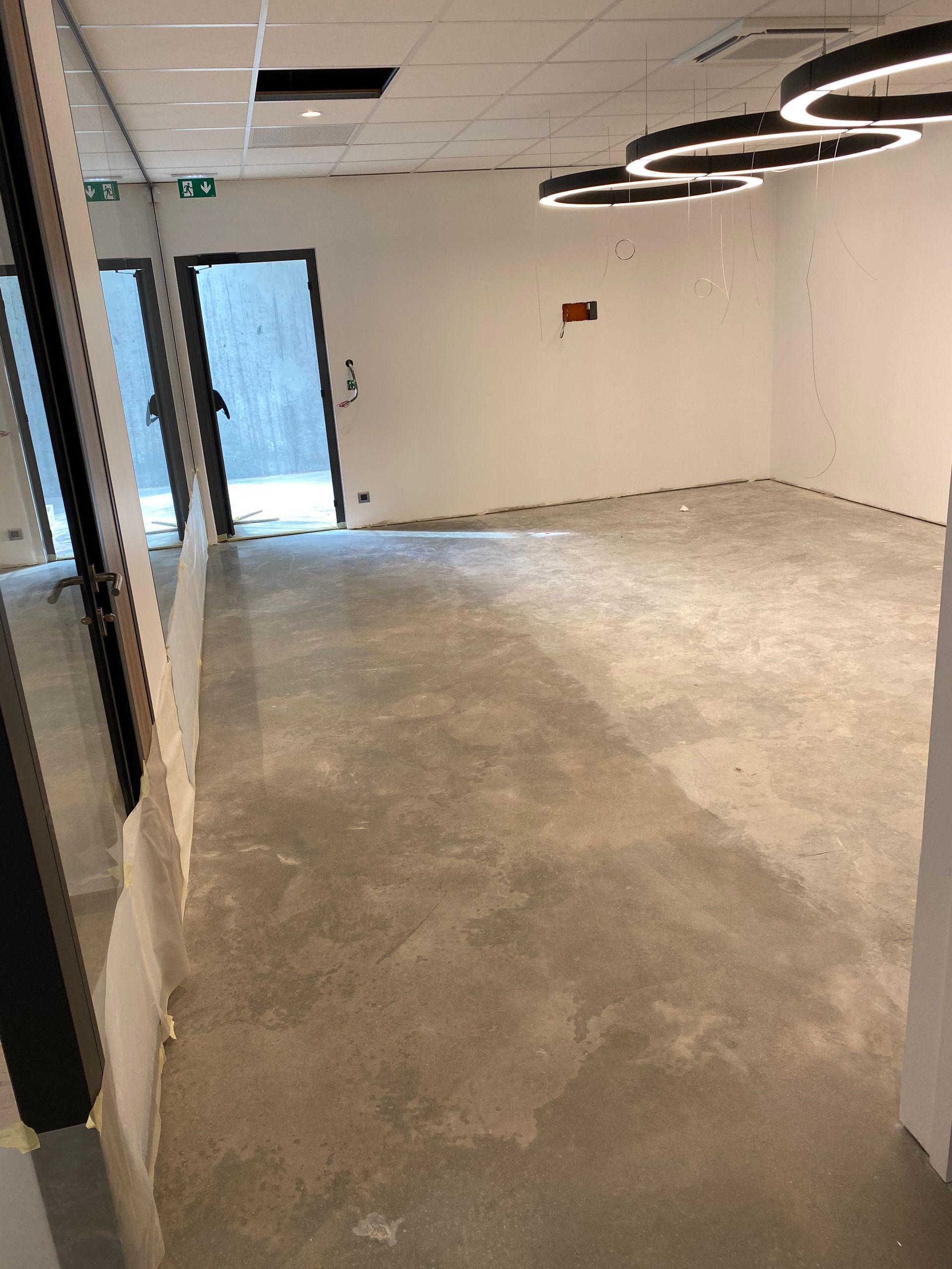 Ponçage de marbre appartement