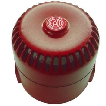 Un objeto rojo con la letra ed en él.