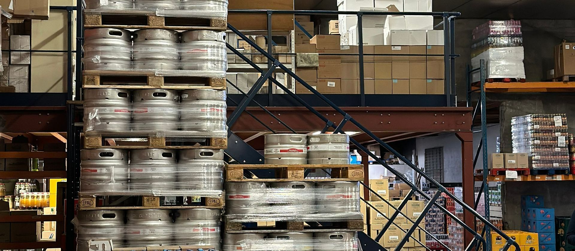 Fûts de bières en aluminium