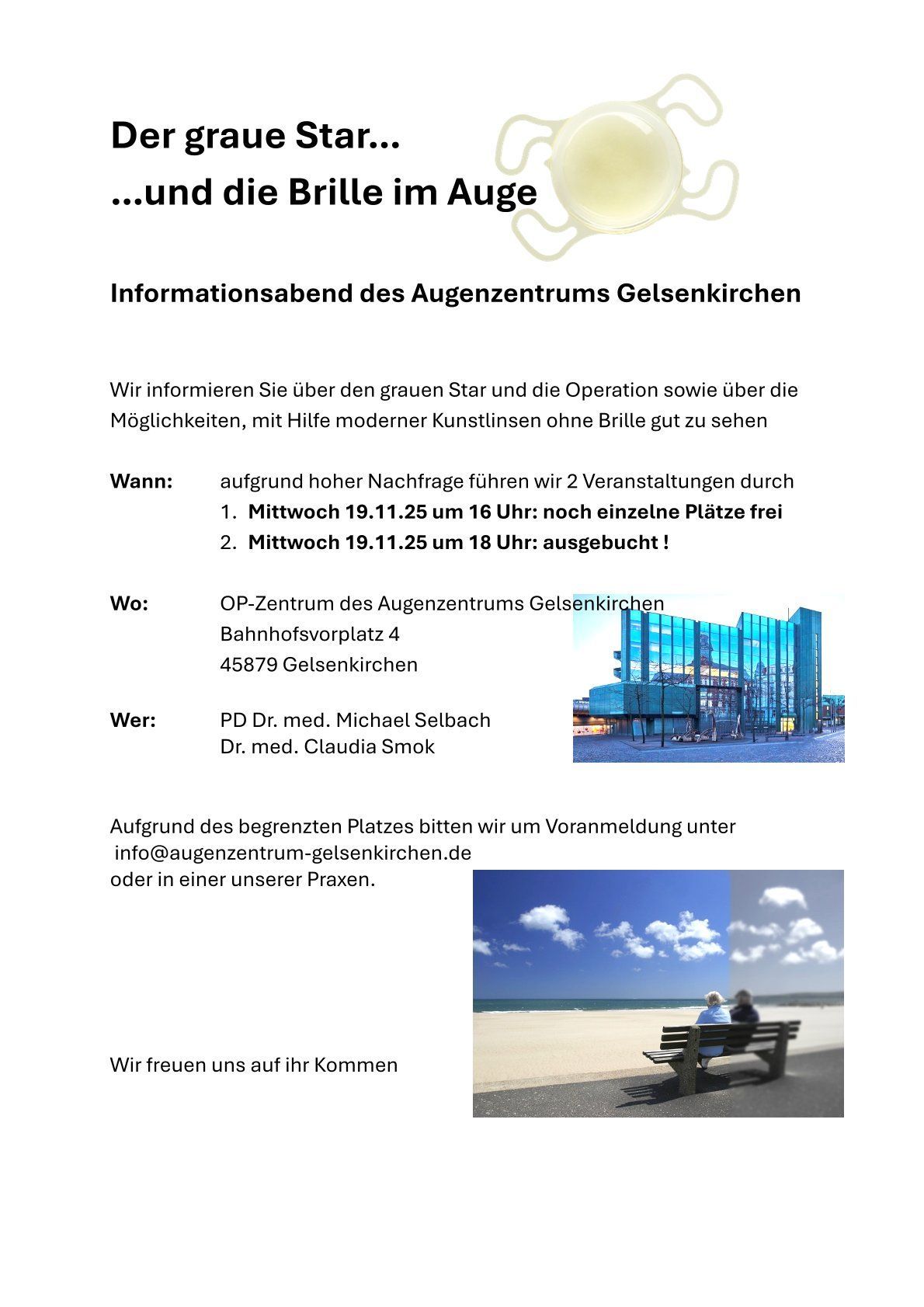 Info Abend - Grauer Star