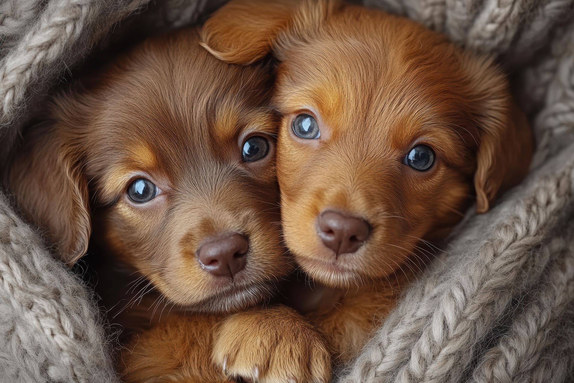 Deux chiots