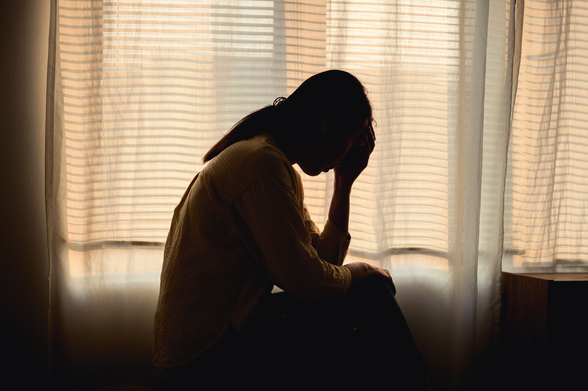 Une femme isolée