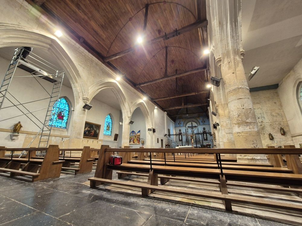 Rénovation d'une église