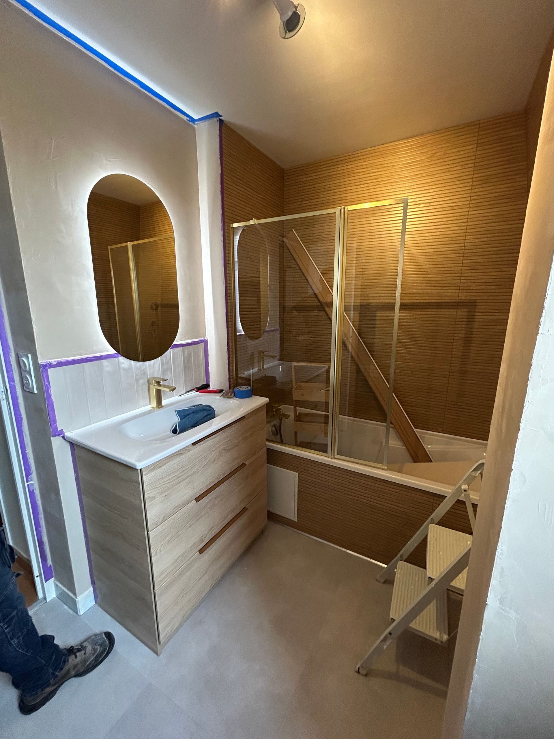 Rénovation d'une salle de bains