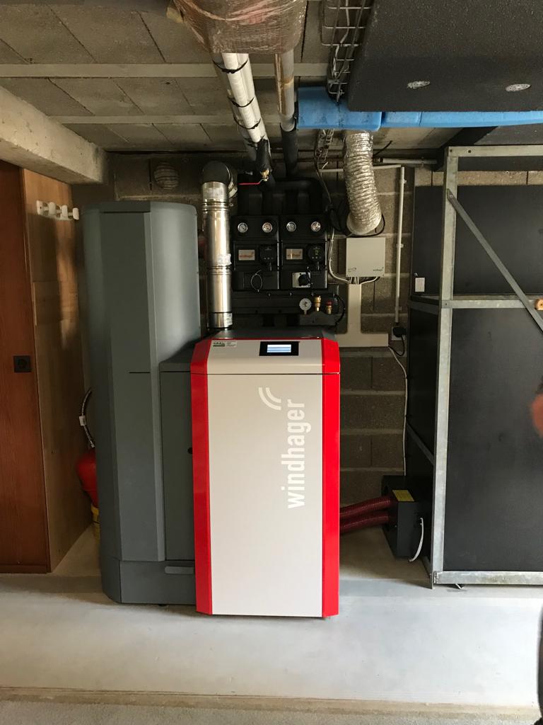 Installation de chaudières