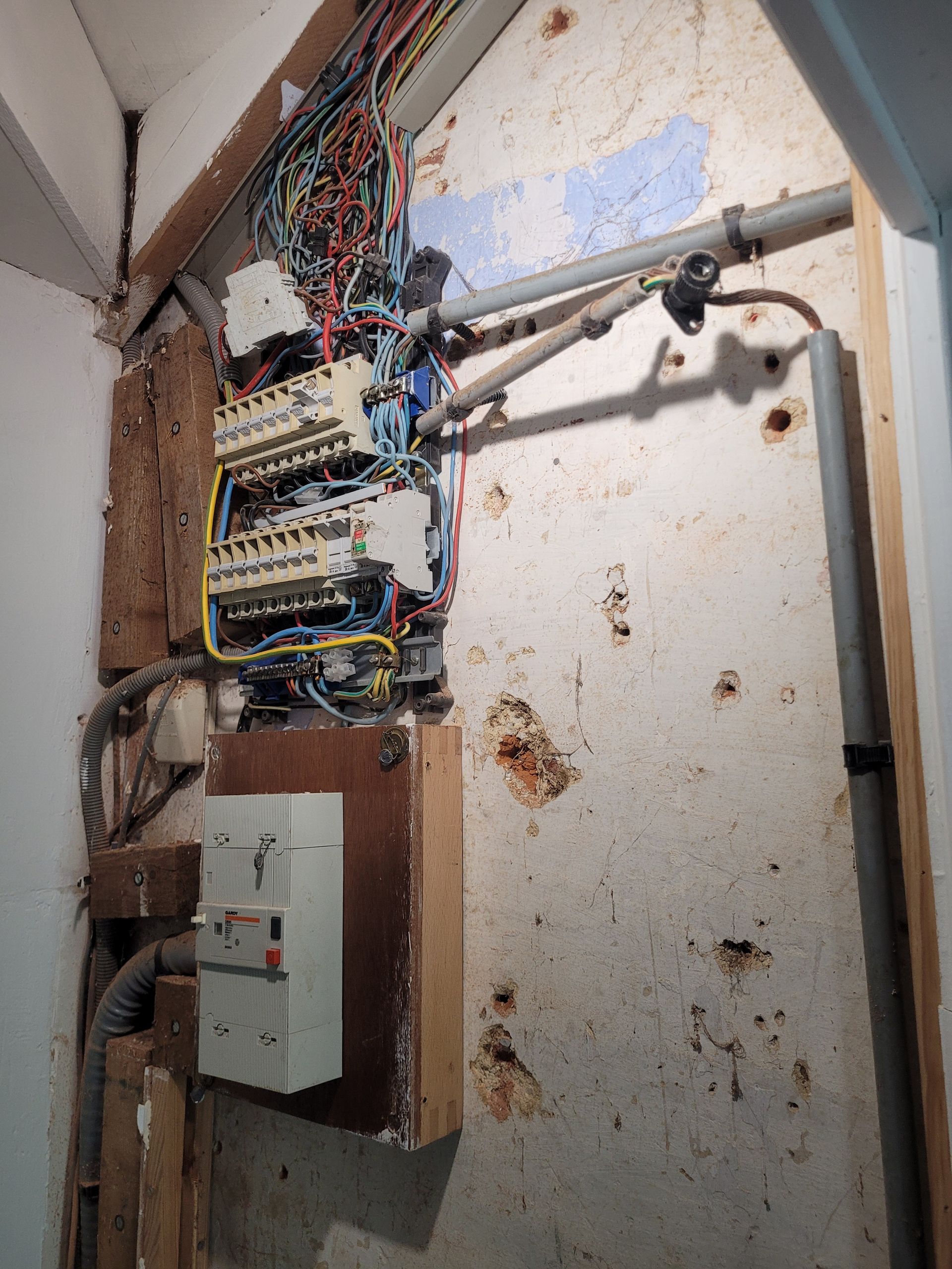 Un système électrique en rénovation.