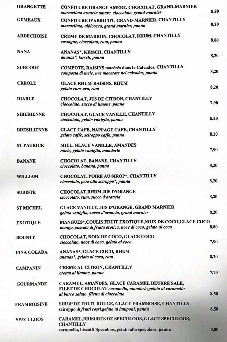 La suite de crêpes sucrées