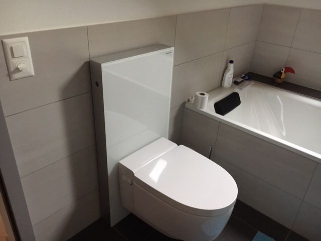 Bad WC Sanierung - Walter Maag Plattenbeläge & Ofenbau in Höri