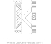 A white logo with a deer head and antlers.