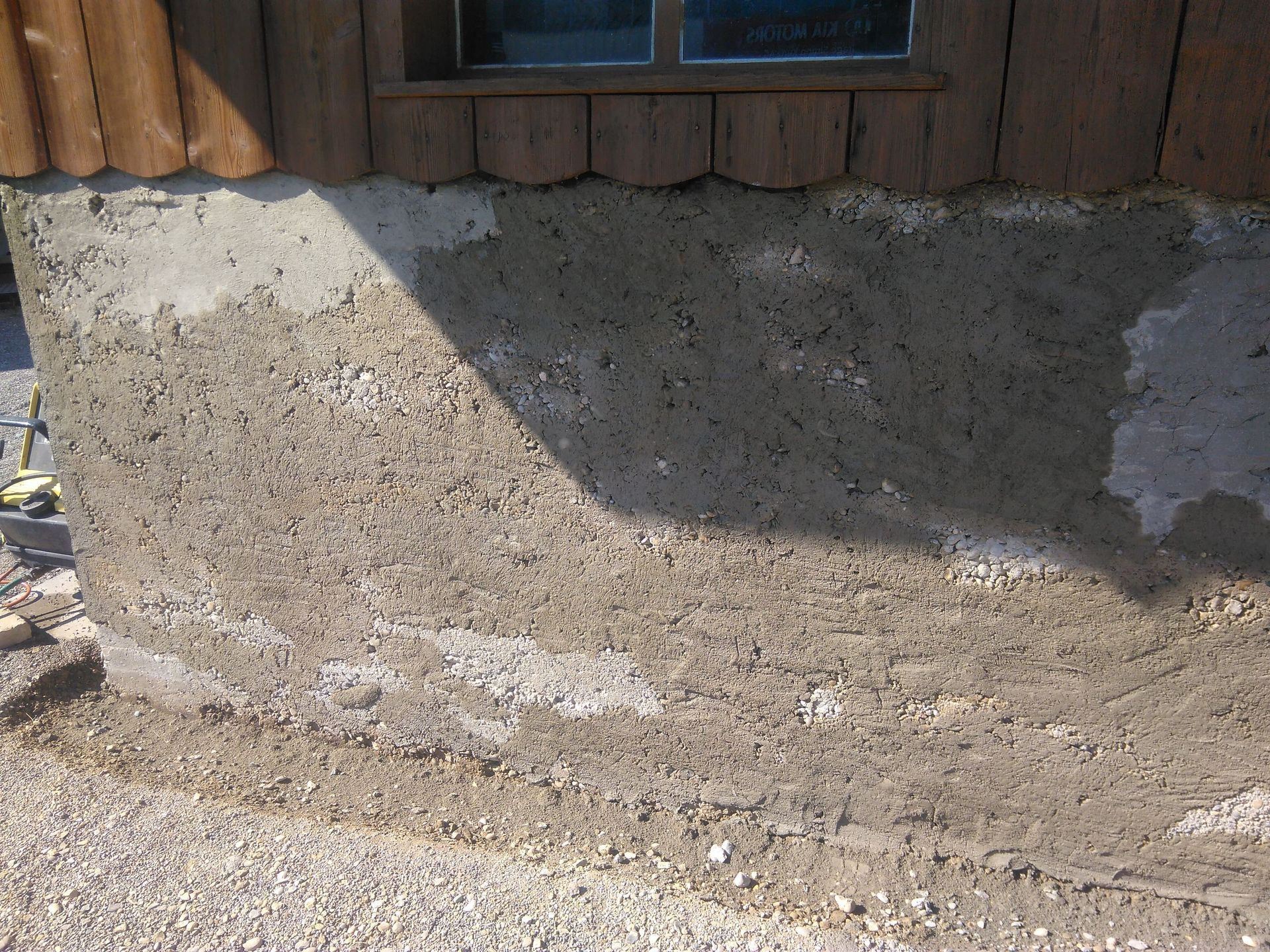 Sanierung Stampfbetonwand - Altikon - Gysi Bau GmbH