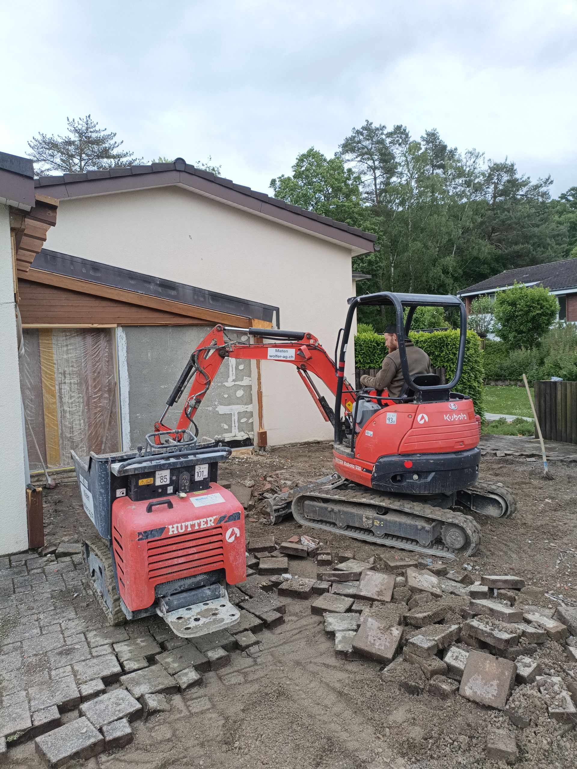 Rückbau- und Aushubarbeiten
Andelfingen