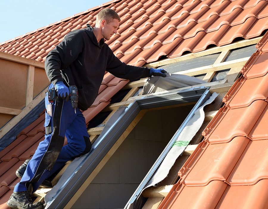 Réparation d'une fentre de toit