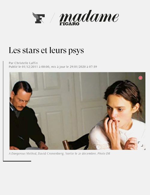 Article Madame Figaro 12/11