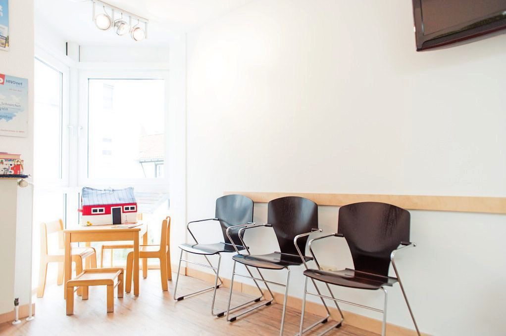 Wartezimmer HNO Praxis